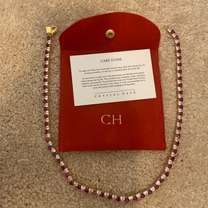 Crystal haze valentine chain - NEW